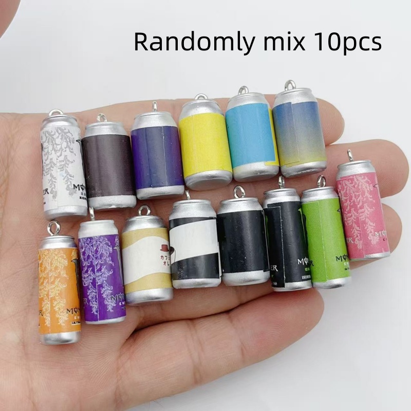 Jewelry Making Jewelry - 10 шт. миниатюрных имитационных брелоков-баночек для