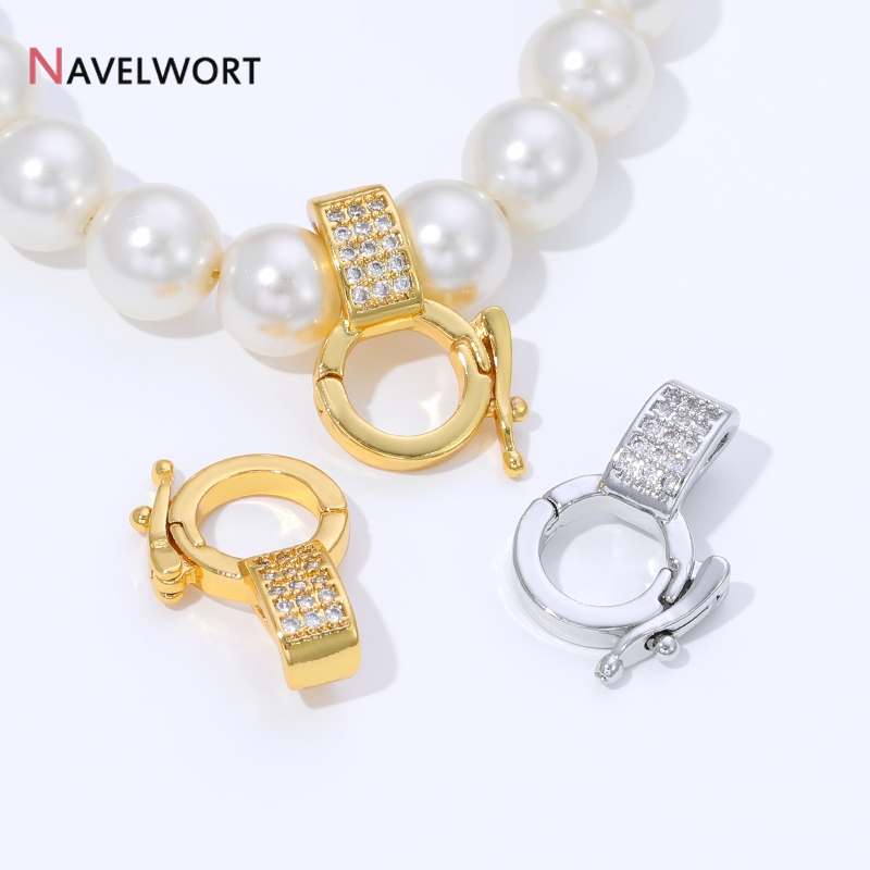 Jewelry Making Gold - Застежки-коннекторы для кулонов из латуни с