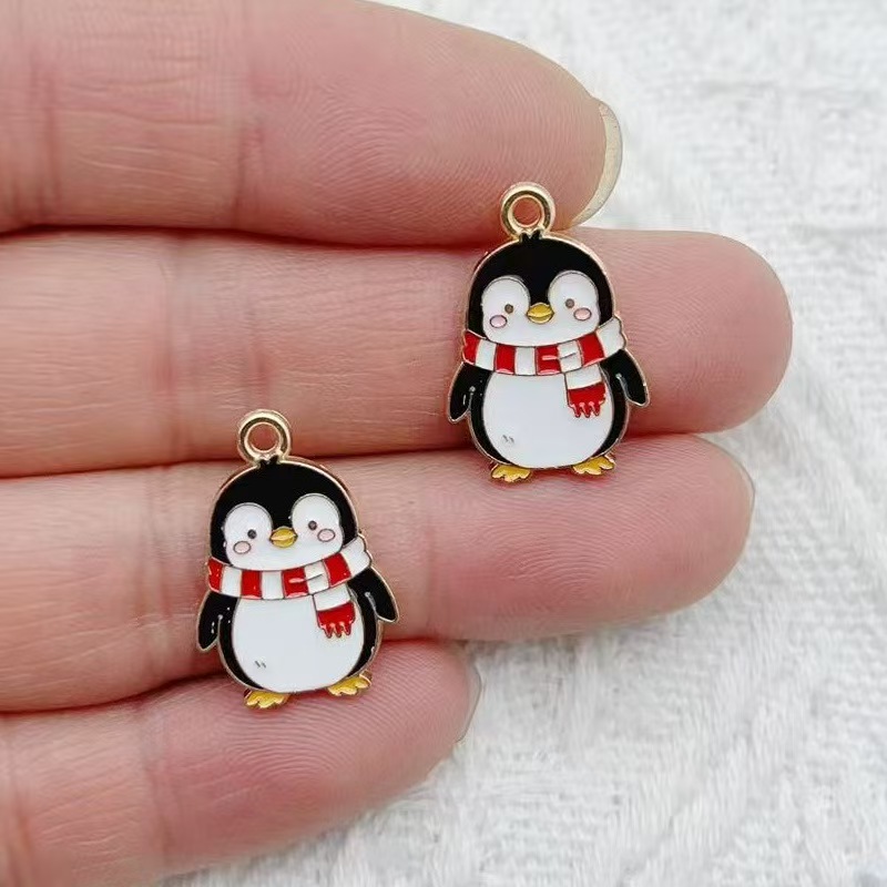 10 шт. Мультяшные пингвины и п – обзор и цена Jewelry Making Jewelry