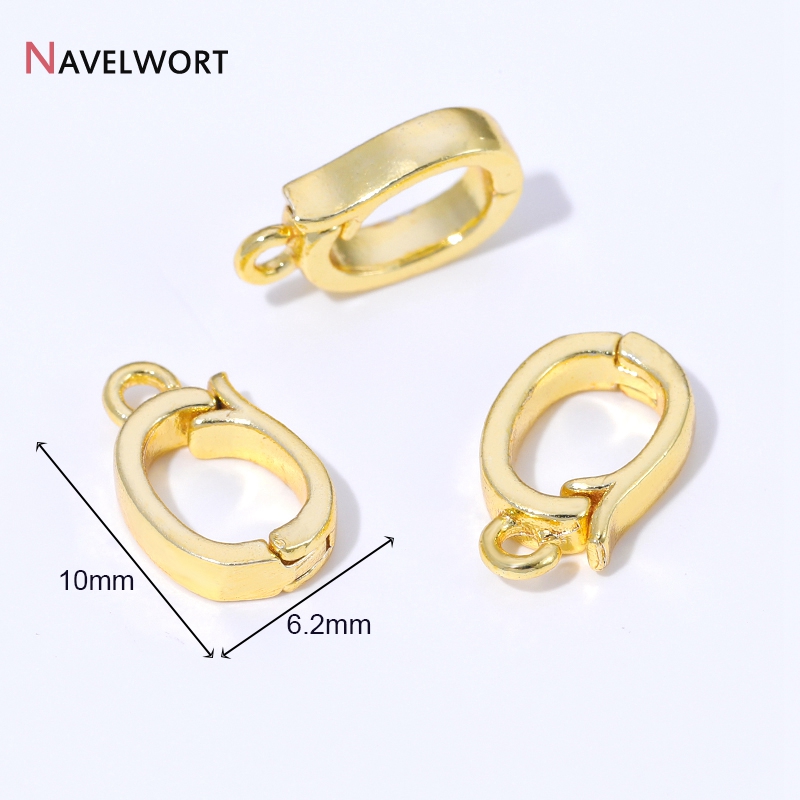 бейлы для подвесок, 14 К/18 К  – обзор и цена Jewelry Making Gold