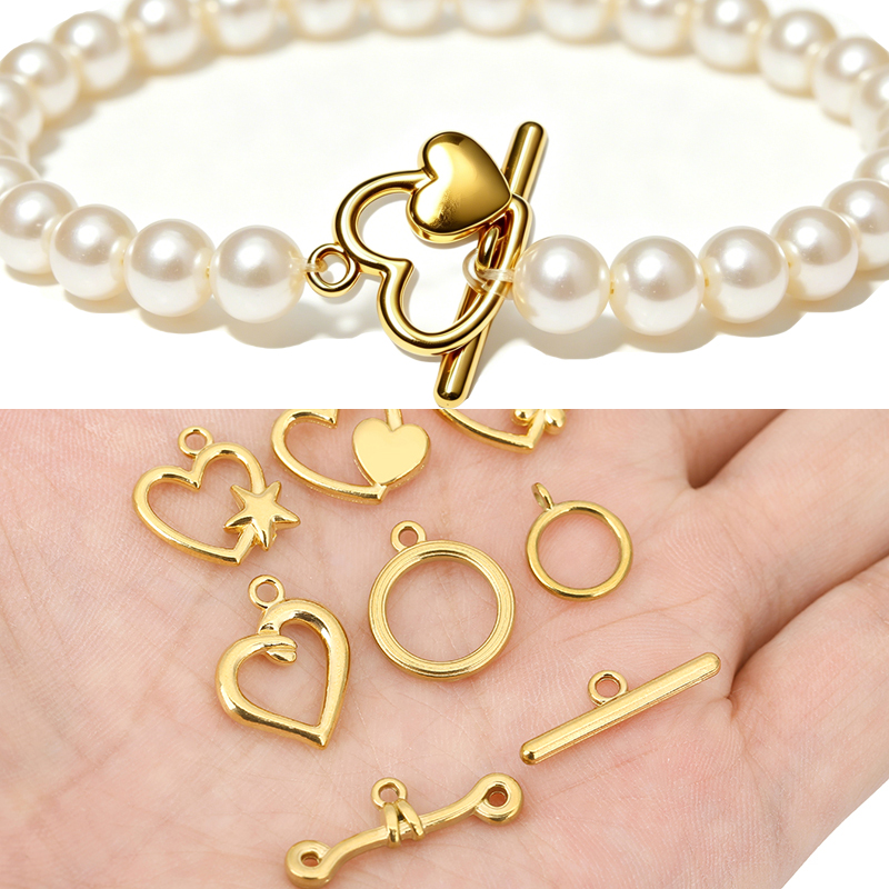 5 комплектов PVD-покрытых нерж – обзор и цена Jewelry Making Factory