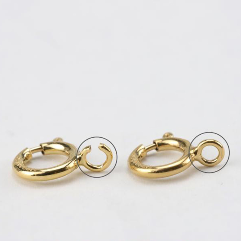 Застежки-кольца из позолоченно – обзор и цена Jewelry Making Gold